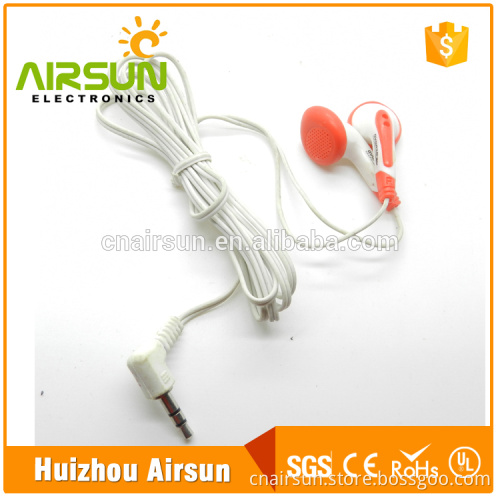 OEM Colorful Airline Earphone Disposable Headphones